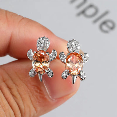 Tide Treasures I  Turtle Earring