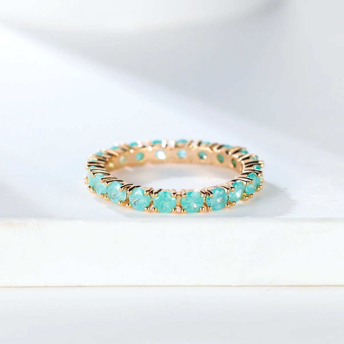 Ocean Glow I Sea Sparkle Ring