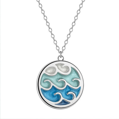Serene Wave | Golden Wave Necklace