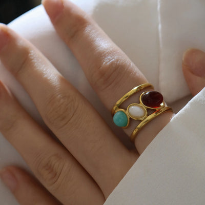 Tideborn I Opal Stone Ring