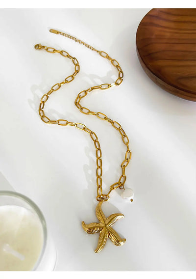 Ocean’s Promise I Starfish Necklace