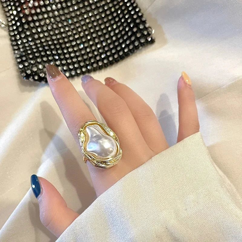 Sea of Serenity I Pearl ring