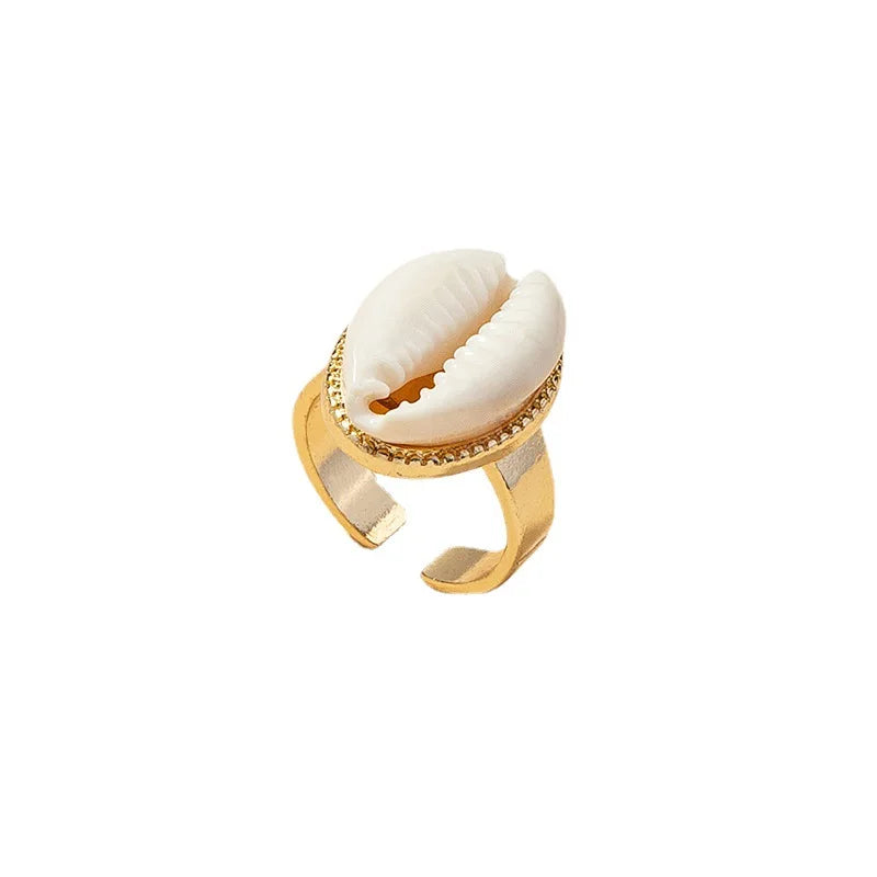 Ocean Ivory I Shell Ring