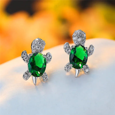 Tide Treasures I  Turtle Earring