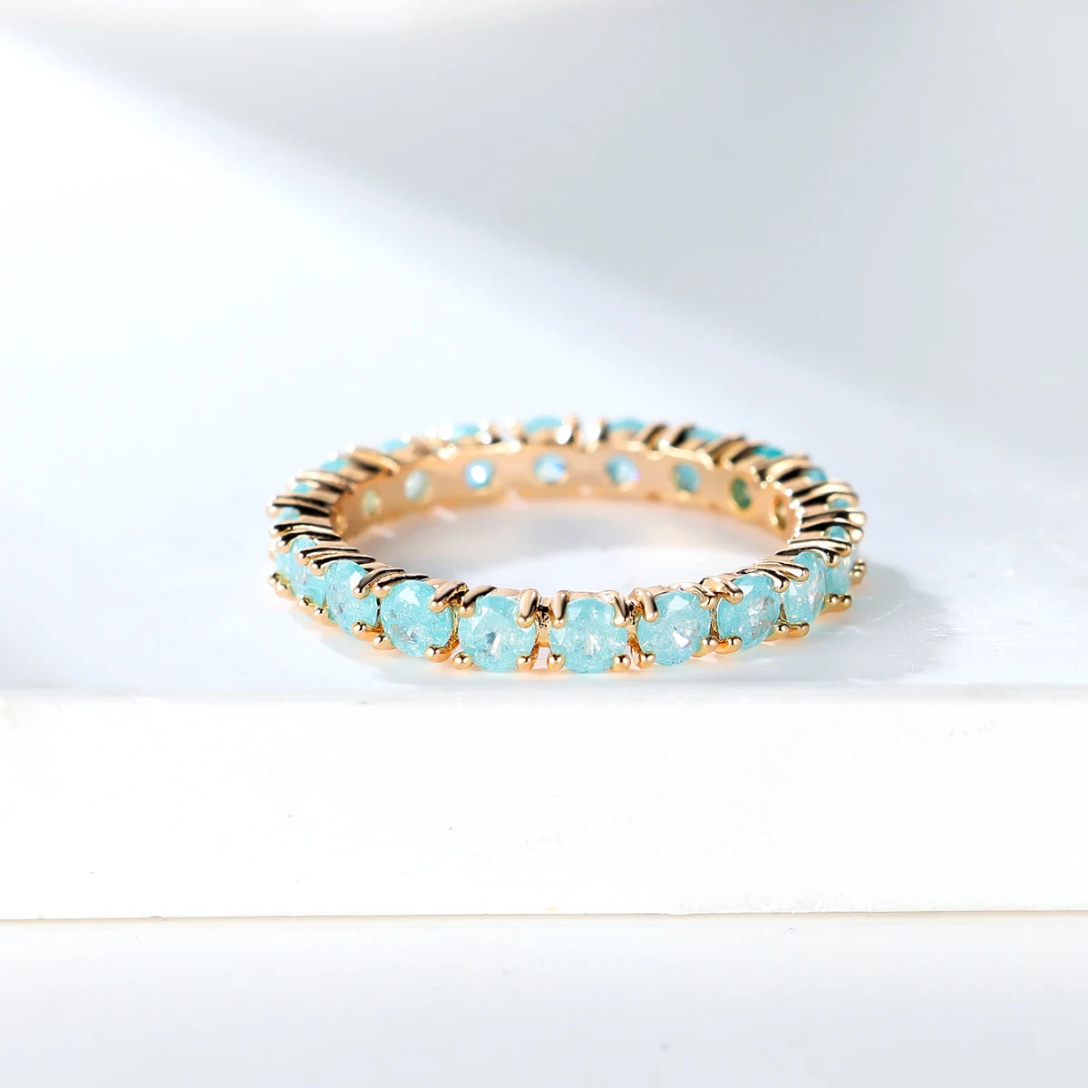 Ocean Glow I Sea Sparkle Ring