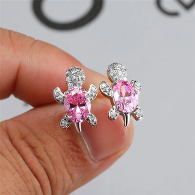 Tide Treasures I  Turtle Earring