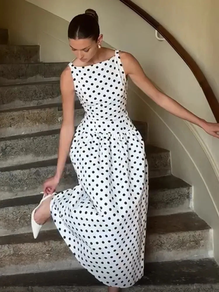 Zadie I Elegant Dot Dress