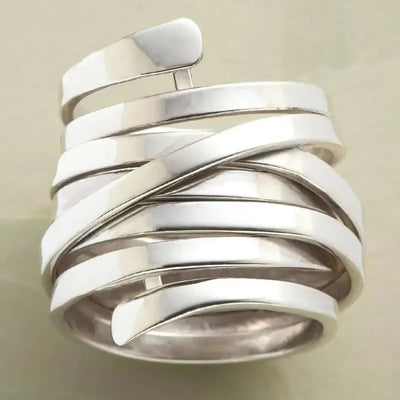 Linea Curve | Layered Ring