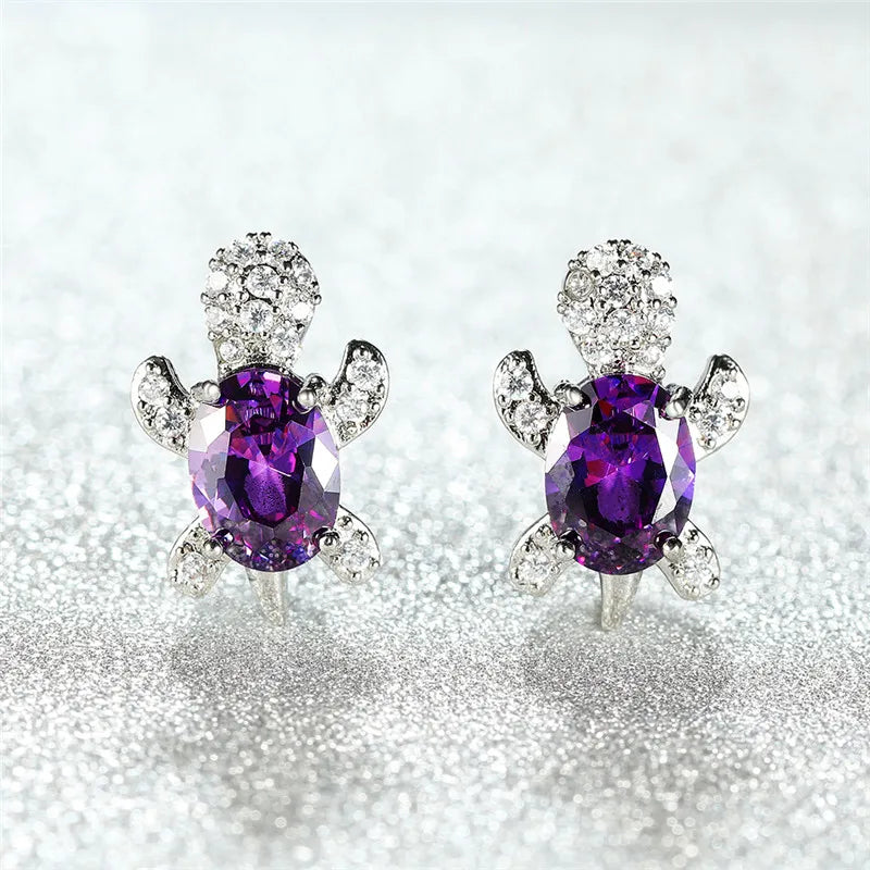 Tide Treasures I  Turtle Earring