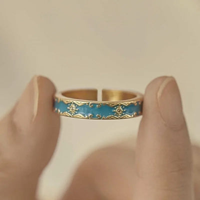 Antique Muse | Turquoise Gold Ring