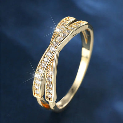 Belle Époque I Shiny Gold Ring