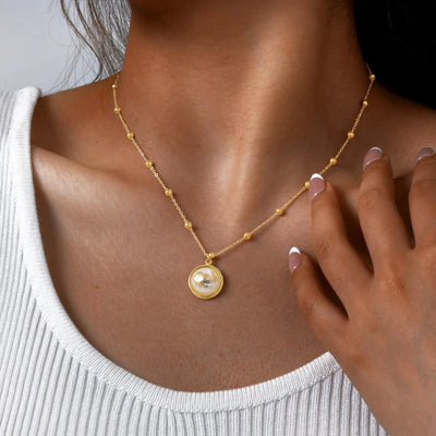 Sunset Shells I Ocean summer necklace