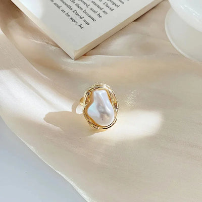 Sea of Serenity I Pearl ring