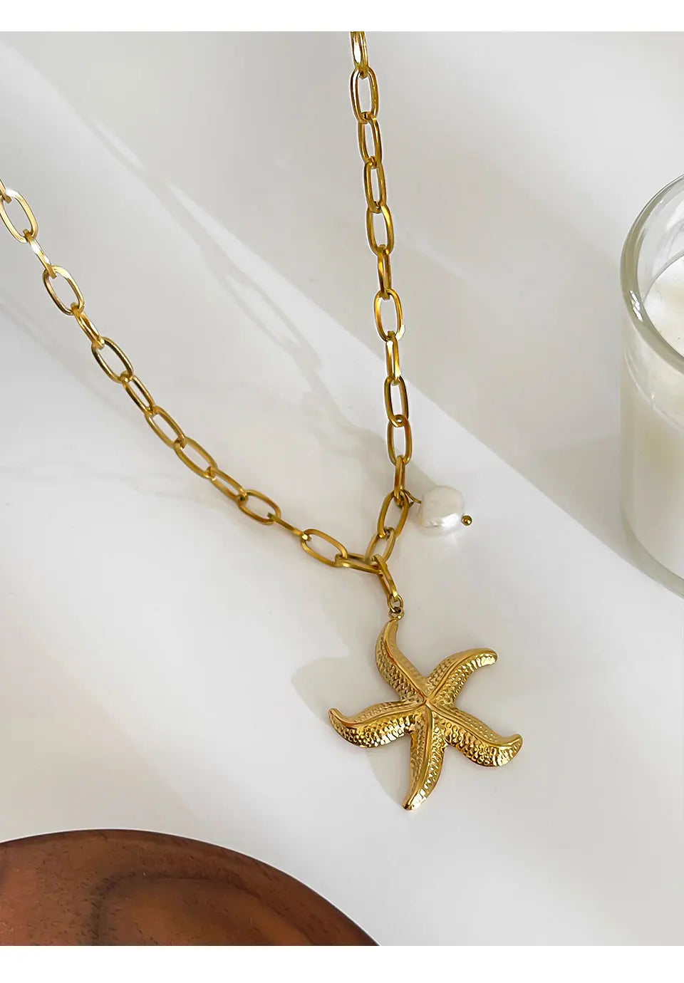 Ocean’s Promise I Starfish Necklace