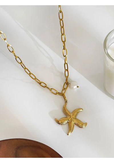 Ocean’s Promise I Starfish Necklace