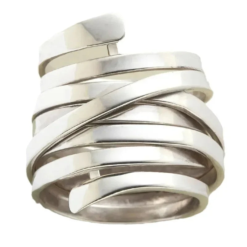 Linea Curve | Layered Ring
