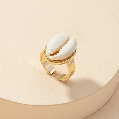 Ocean Ivory I Shell Ring