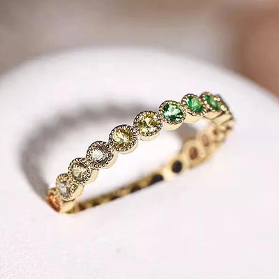 Colour Gleam | Vintage Rainbow Ring