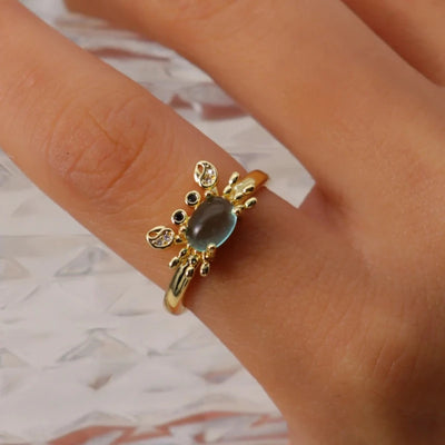 Shore Buddy I Moonstone Ring
