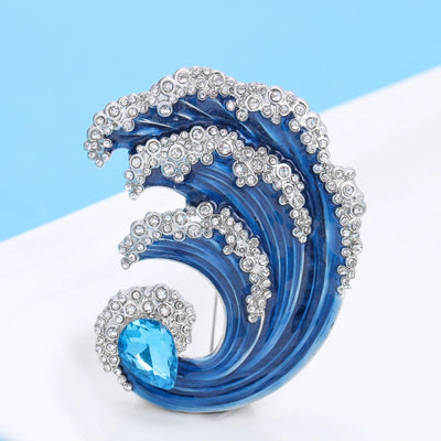 Blue Tide | Classy Brooch