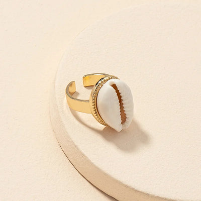 Ocean Ivory I Shell Ring