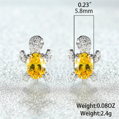 Tide Treasures I  Turtle Earring