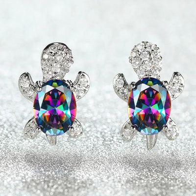 Tide Treasures I  Turtle Earring