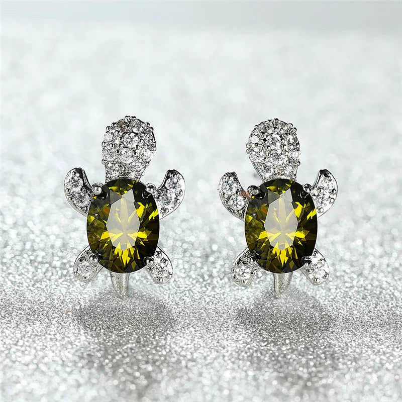 Tide Treasures I  Turtle Earring