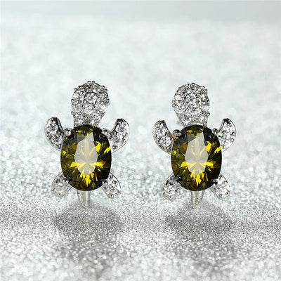 Tide Treasures I  Turtle Earring