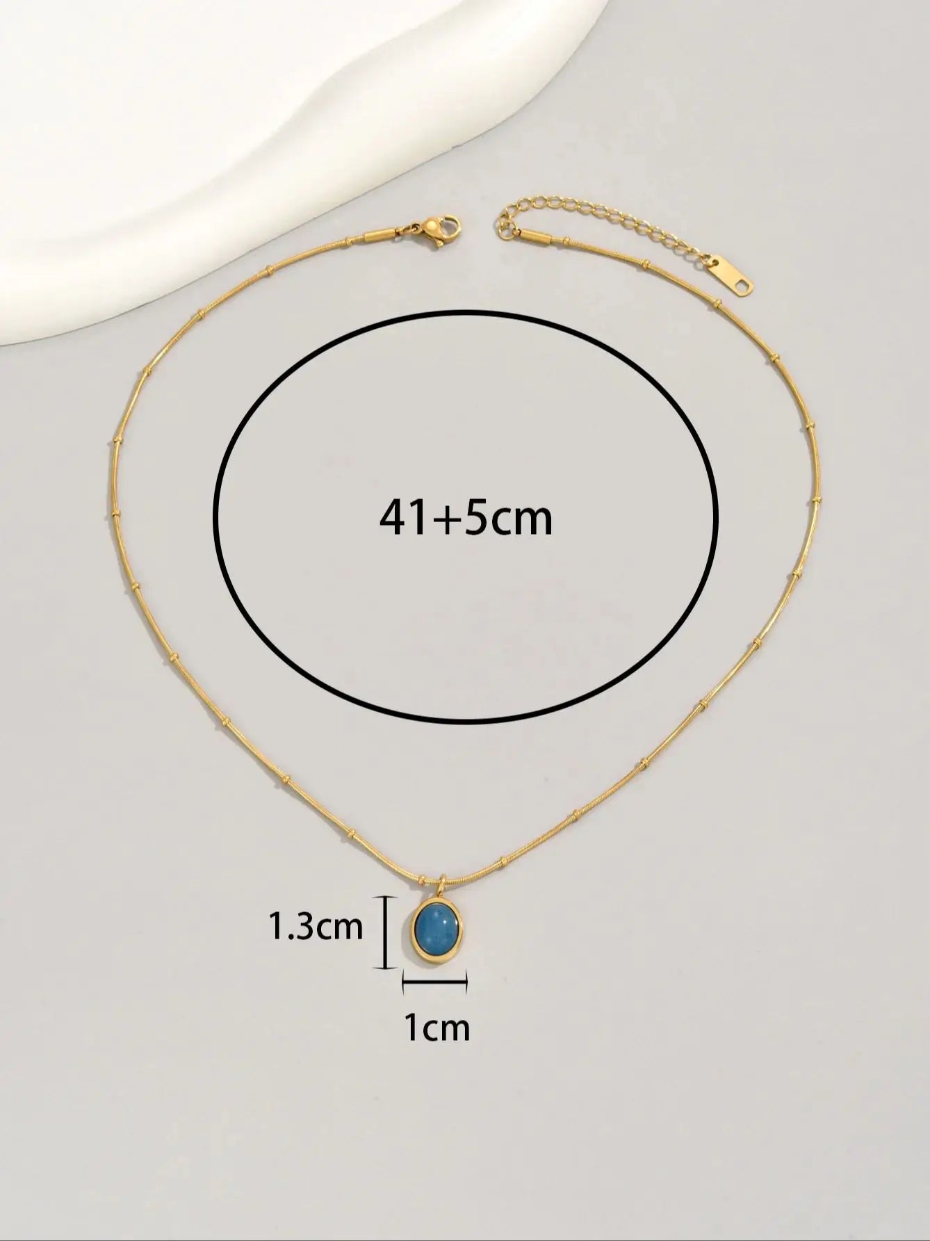 Blue Lagoon I Pearl Necklace