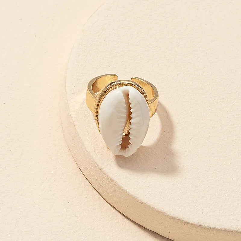 Ocean Ivory I Shell Ring