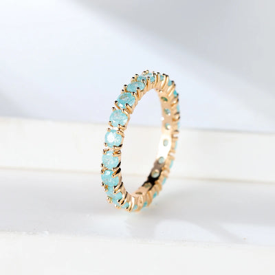 Ocean Glow I Sea Sparkle Ring