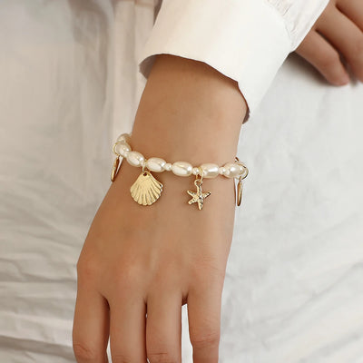 White Shore I Seastar Bracelet