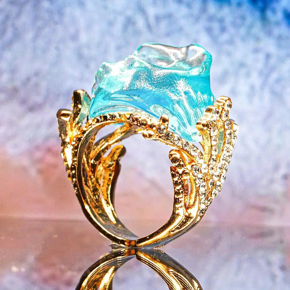 Ocean Pulse I Wave Ring