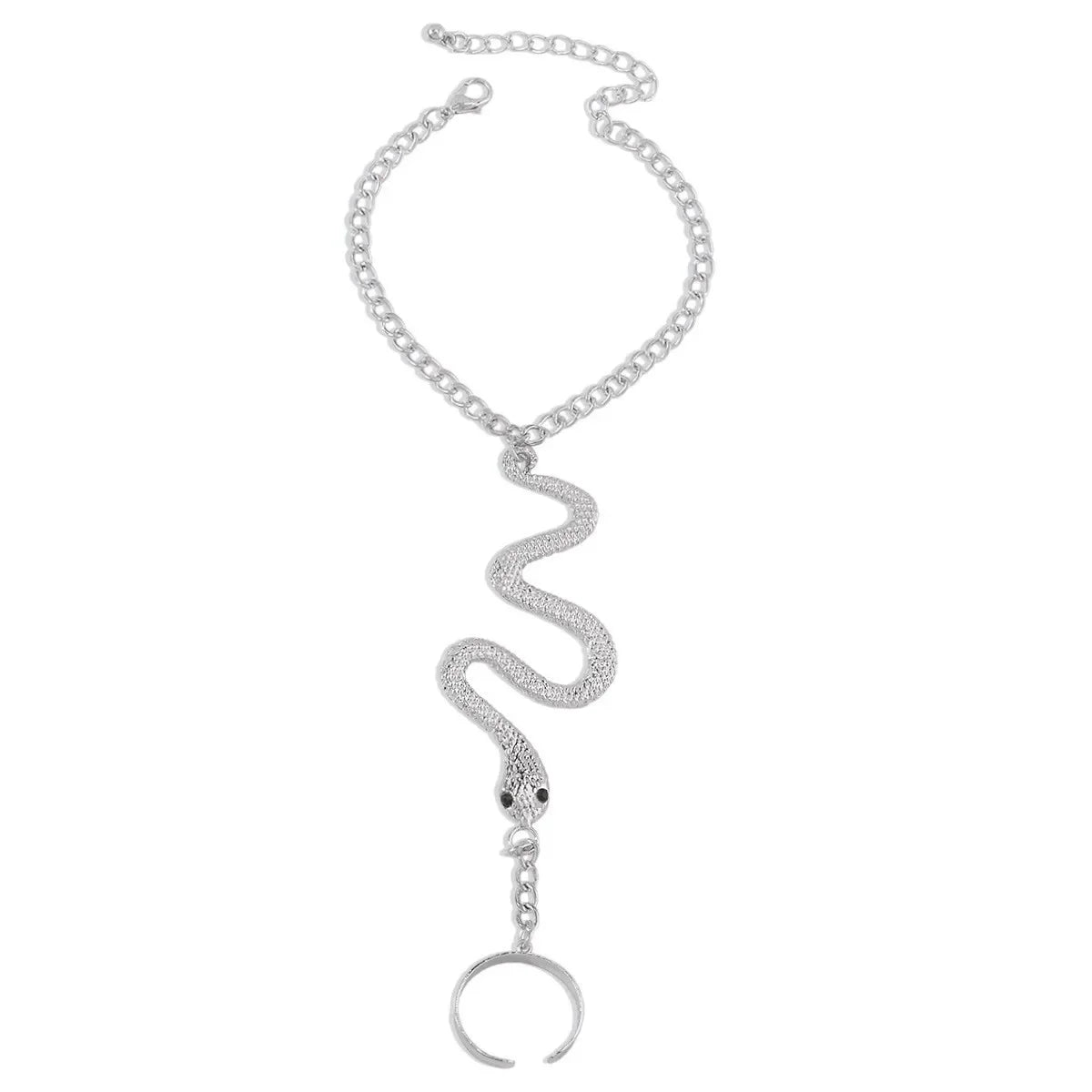 Whispering Coil I Snake Ring