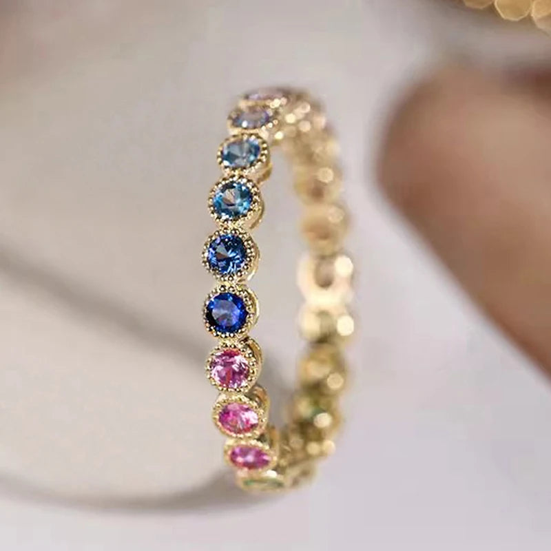Colour Gleam | Vintage Rainbow Ring