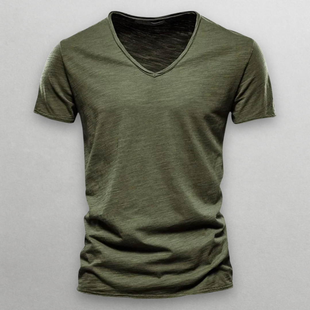 TIM | RELAXED V-NECK TEE
