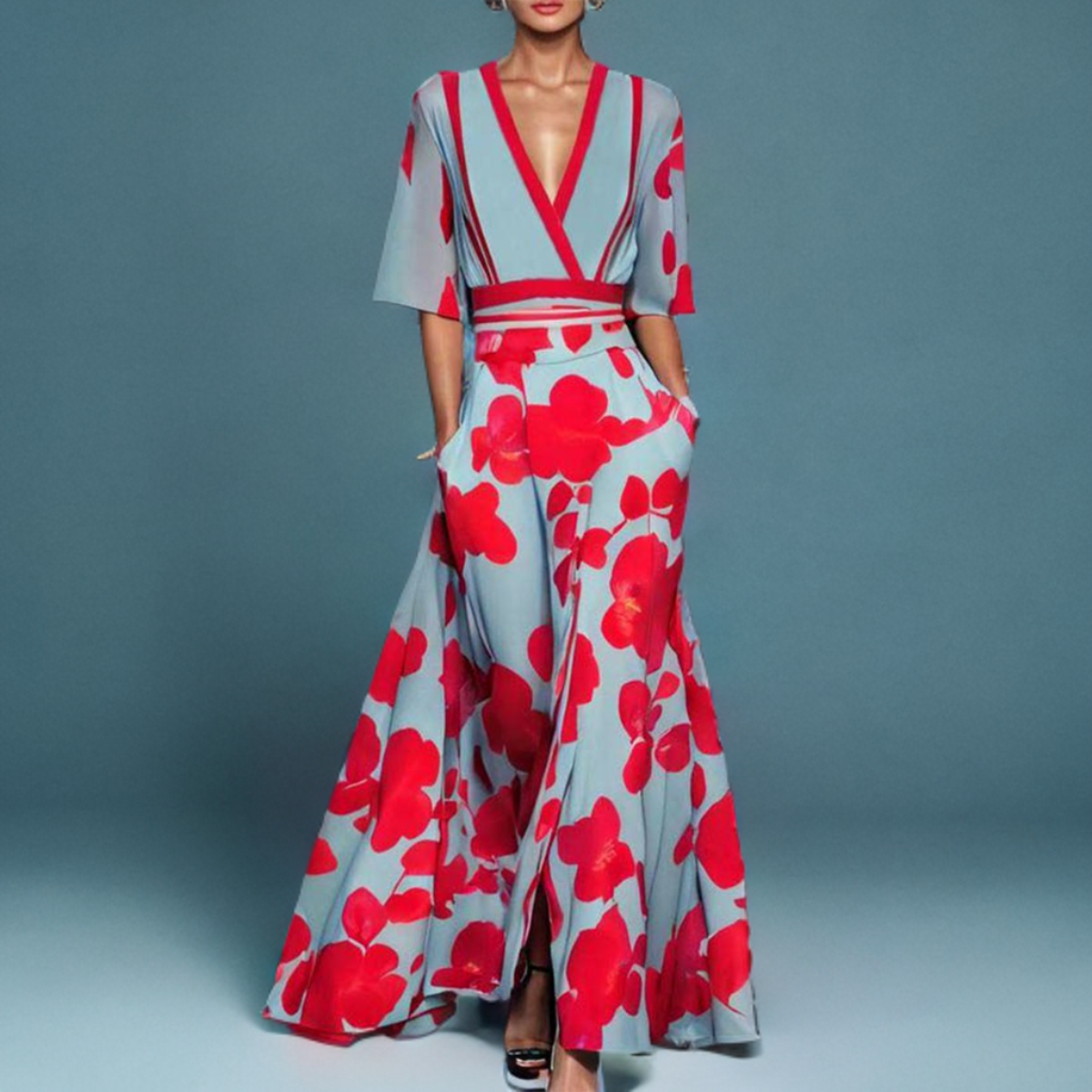 Fenella | Pretty Floral Print Dress