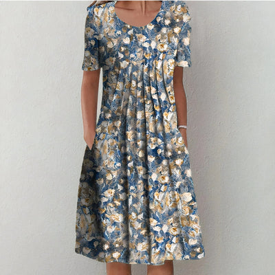 Morwenna | Flattering Floral Dress