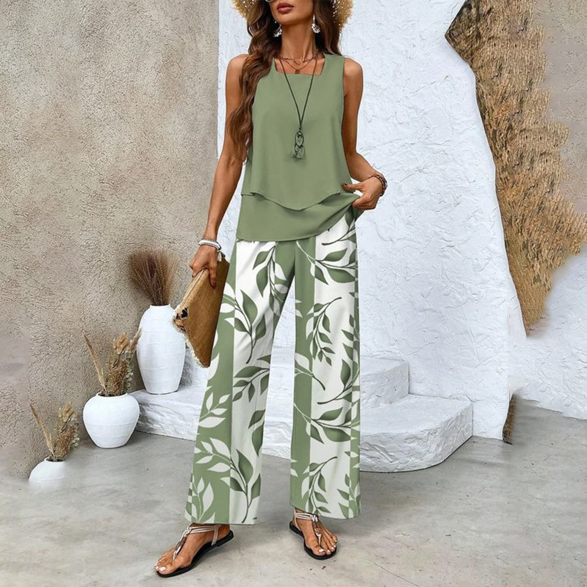 CAROLINA | FLOWY LEAF PRINT SET