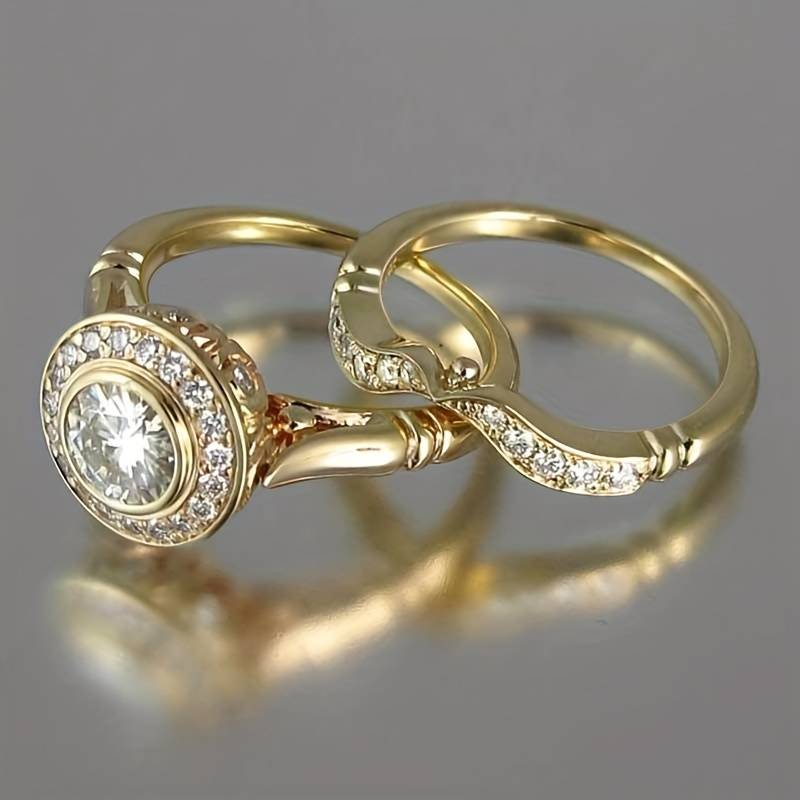 Liora Lux I Vintage Gold Ring + FREE ZARKONIA Ring