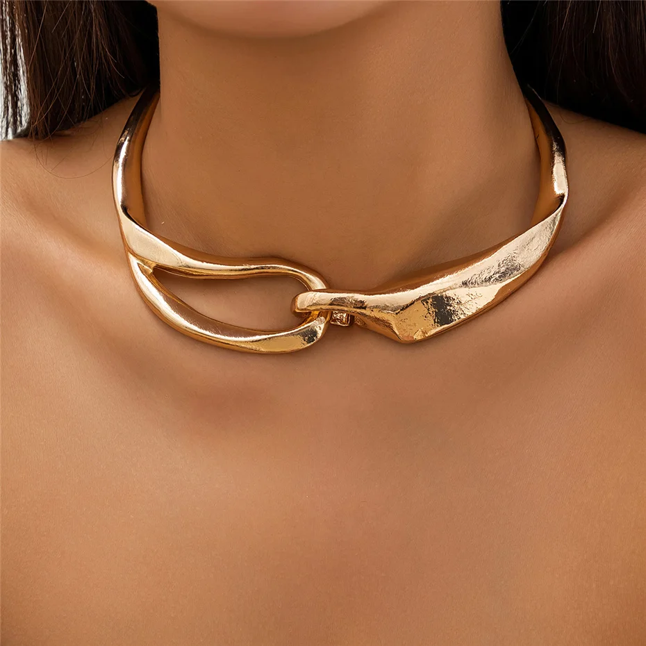 The Gilded Era I Classy Golden Necklace