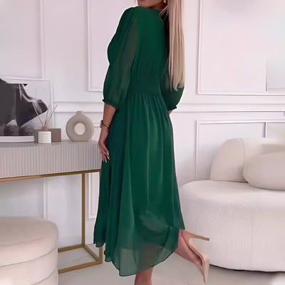 Althea | Light Silky Chiffon Dress