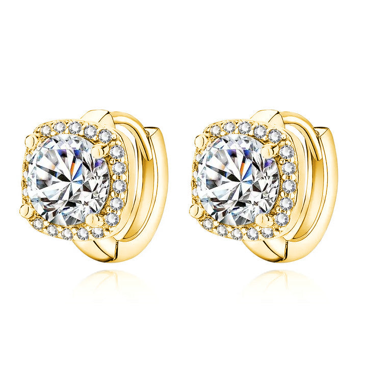 Nadia I Square earrings