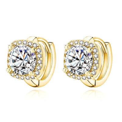 Nadia I Square earrings