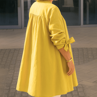 JANE | RELAXED LONG BUTTON SHIRT