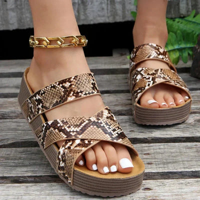 MAEVE | COMFORT WOVEN PLATFORM SANDALS