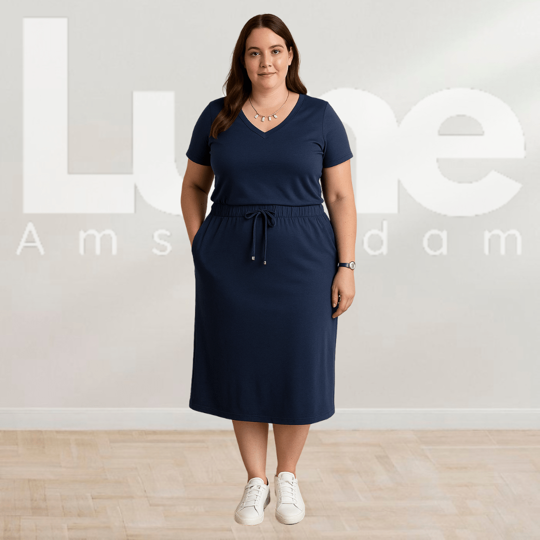 ELISE | ELEGANT V-NECK TWO-PIECE SET